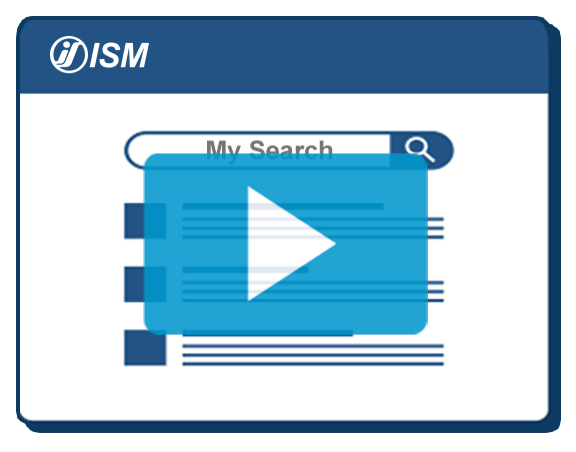 Video thumbnail for a video about using ISM's smart site search tool. Click here to watch the video.