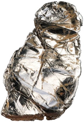 Molybdenum in the form of the mineral molybdenite.