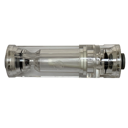¼ inch Push-In Clear-VU EZ Connect with a 65 micron, Polyester Screen, White Nylon Element Frame, Buna-N O-rings, Acetal Push-In Connections, and Clear PET Housing. Click on image to go to the catalog. 