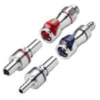 L Q series quick couplings for data center liquid cooling applications.