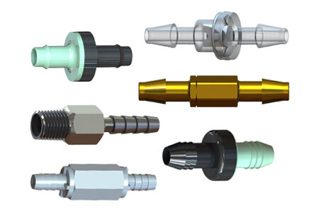 A sample selection of the types of check valves carried by ISM.
