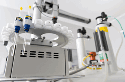 An example of low-pressure vacuum, gas, air and fluid flow control components used in equipment