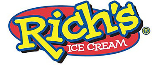 Rich’s Ice Cream logo.  