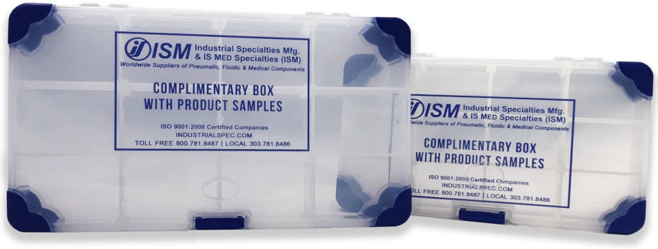 Two ISM sample boxes.