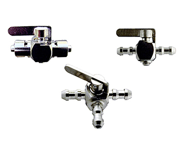 B V L U E series nickel plated stopcock offered by I S M.