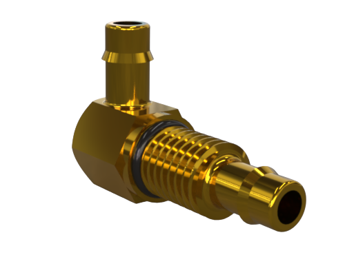 BHL Series - Bulkhead Hose Barb Elbow Connectors