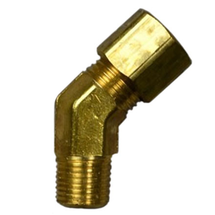 CE45 Series - 45 Degree Male Elbow Compression