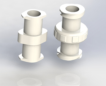 CFLLFA Series - Economical Female Luer x Female Luer