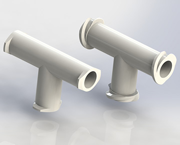 CFTA Series - Economical Female Luer Tee