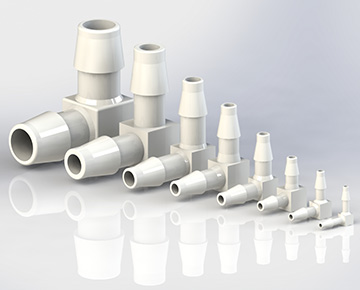 EBA Series - Elbow Hose Connectors