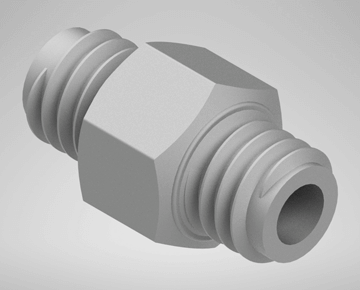 10-32 Male UNF Nipples