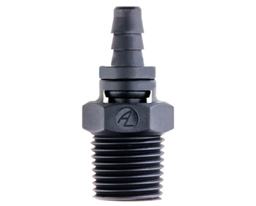 Straight Swivel Fittings with Integrated Base Seal