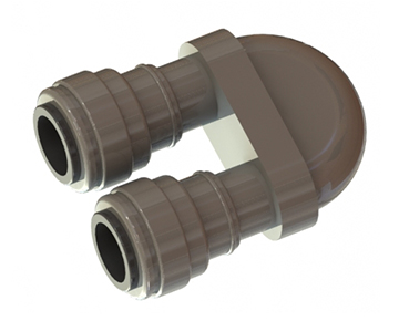 Push-In Gray Acetal Fittings