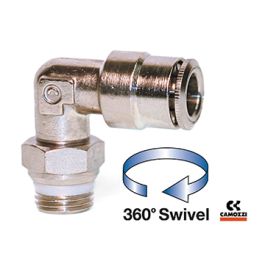 Swivel On Run Details about   MS51523B6 3/8” Flared Tube Swivel Tee Steel 