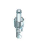 1/4" Hose Barb by Male Large Bore Shielded Connector, R-935