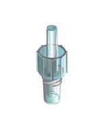 1/4" Bond In Port by Male Large Bore Shielded Connector, R-901-25