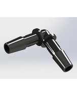 EUBJ-34-WPP, 3/4" Hose Barb Elbow
