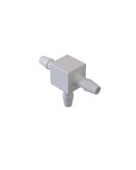 TAPM-116-PP, 1/16" Hose Barb Tee